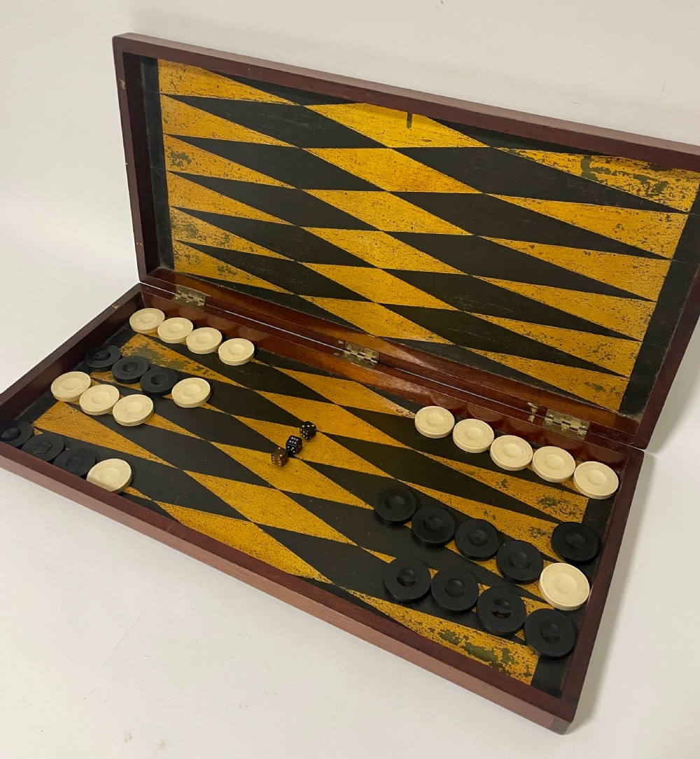 Edwardian Backgammon Set View III
