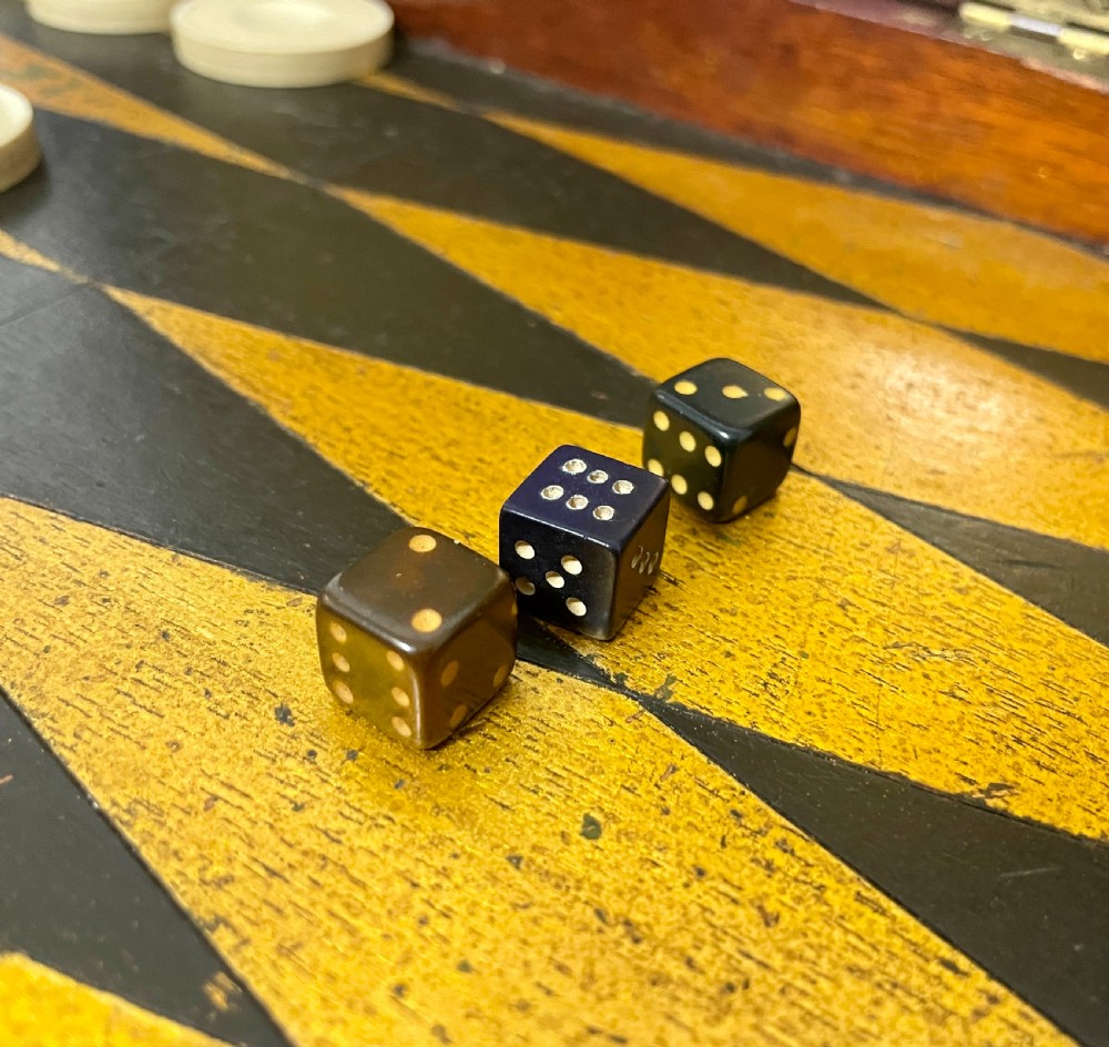 Edwardian Backgammon Set View VIII