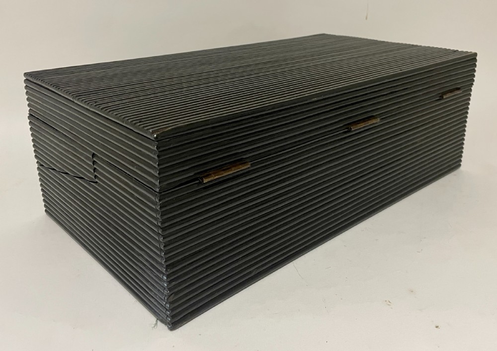 Antique Anglo-Indian Ebony Writing Slope View XXVI