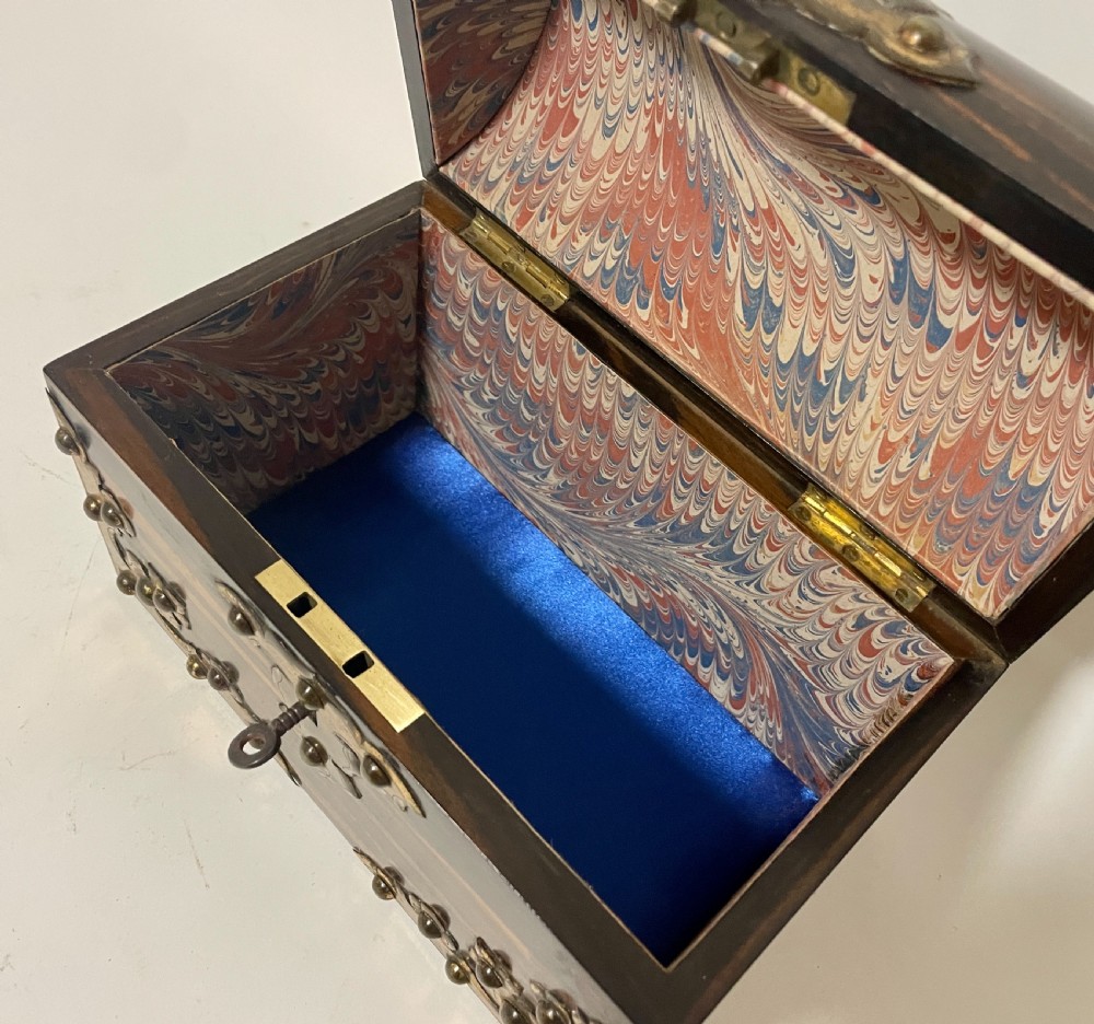Victorian Coromandel Brass Mounted Box View IV