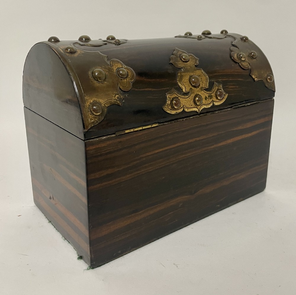 Victorian Coromandel Brass Mounted Box View XIII