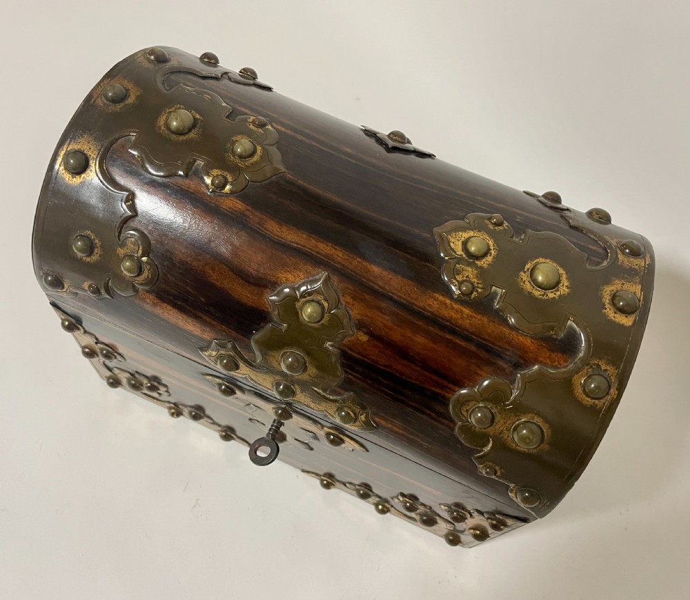 Victorian Coromandel Brass Mounted Box View XV