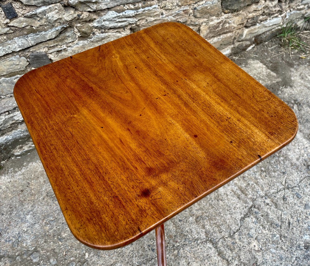 ?Georgian Mahogany Tilt Top Wine Table View XVI