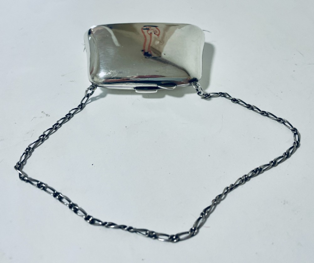 Antique Silver Coin Purse Chatelaine View VII