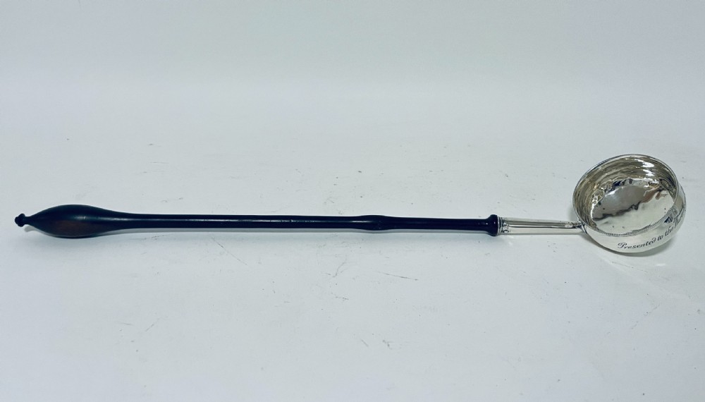 Georgian Silver Toddy Ladle