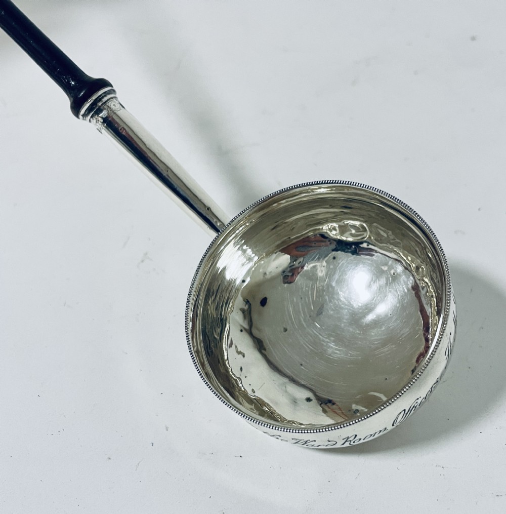 Georgian Silver Toddy Ladle View II
