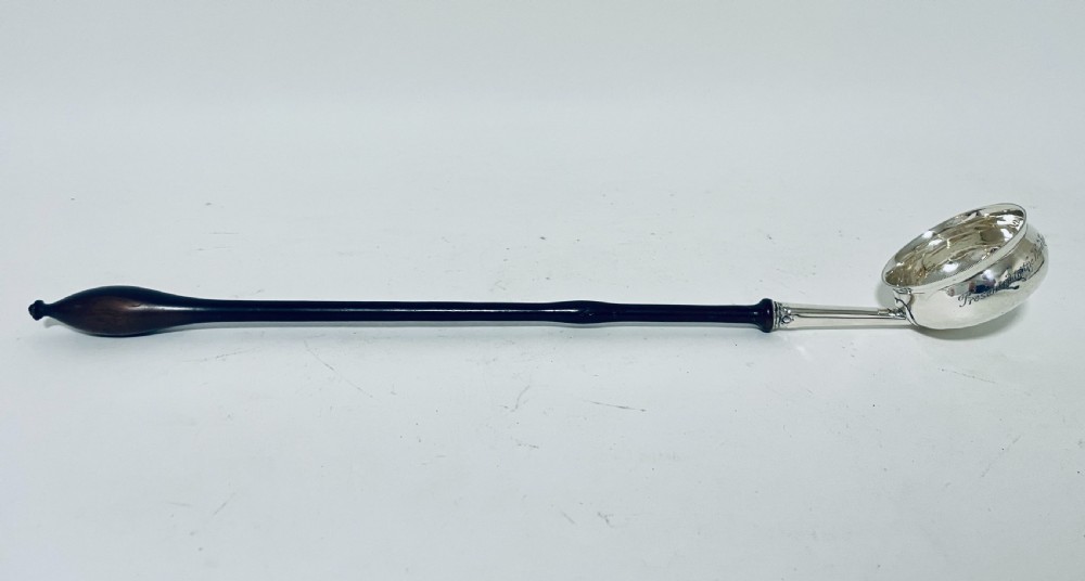 Georgian Silver Toddy Ladle View III