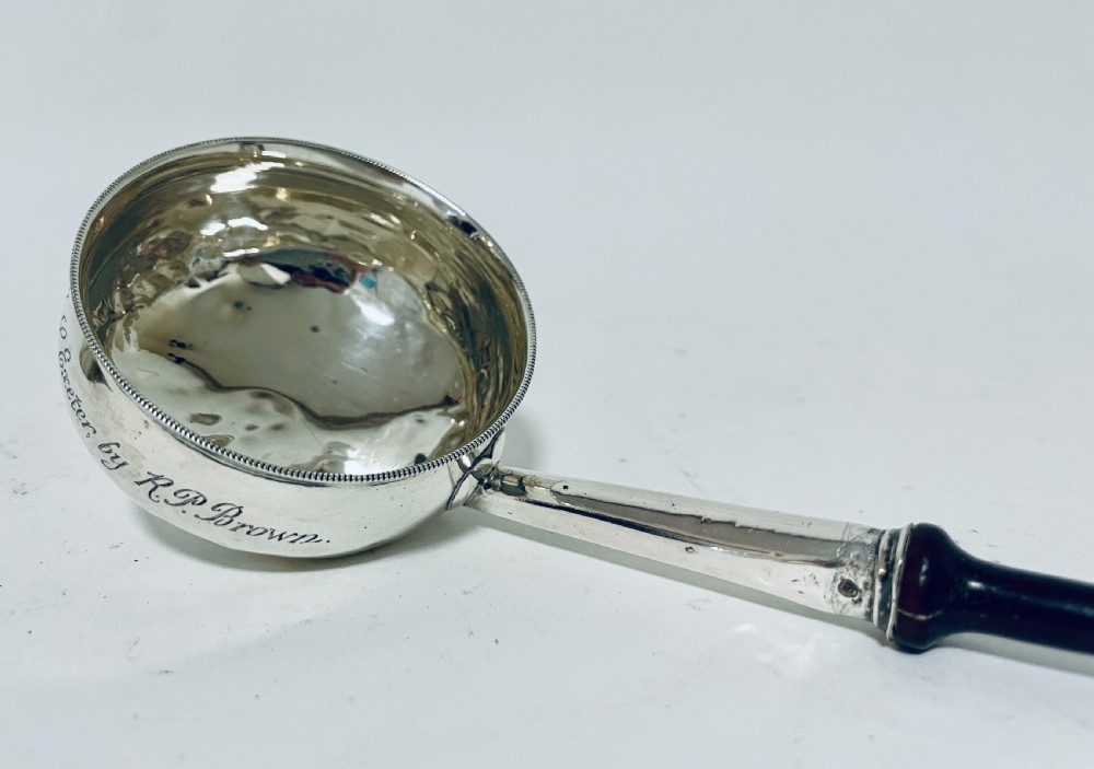 Georgian Silver Toddy Ladle View XV