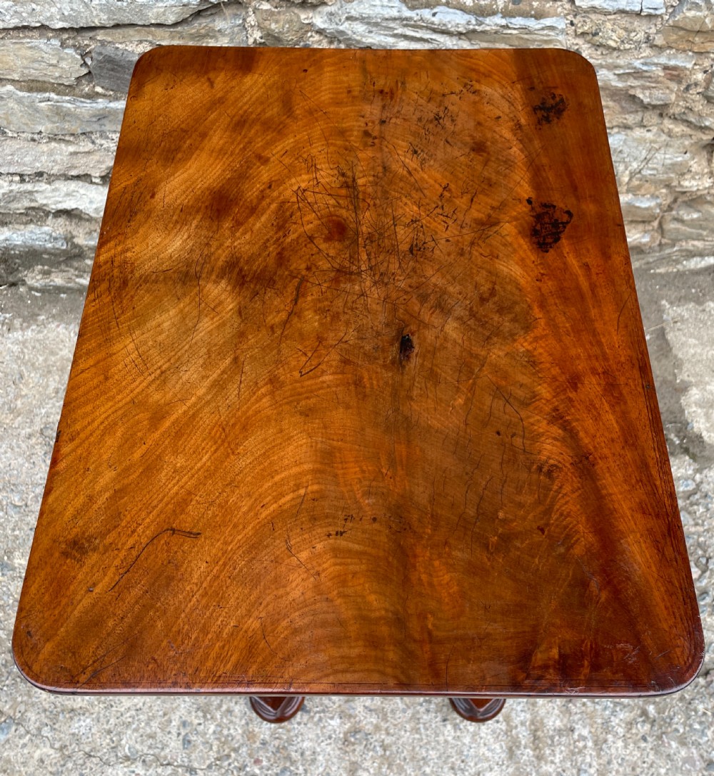 Regency Mahogany Work Table View VI