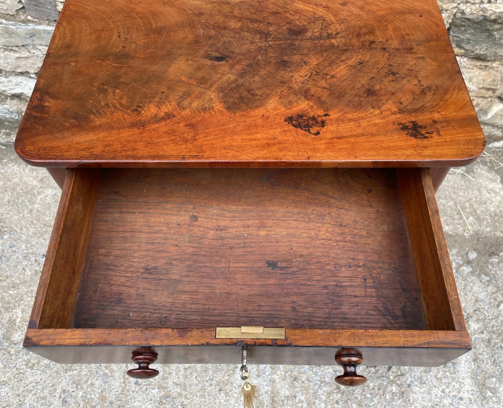 Regency Mahogany Work Table View VIII