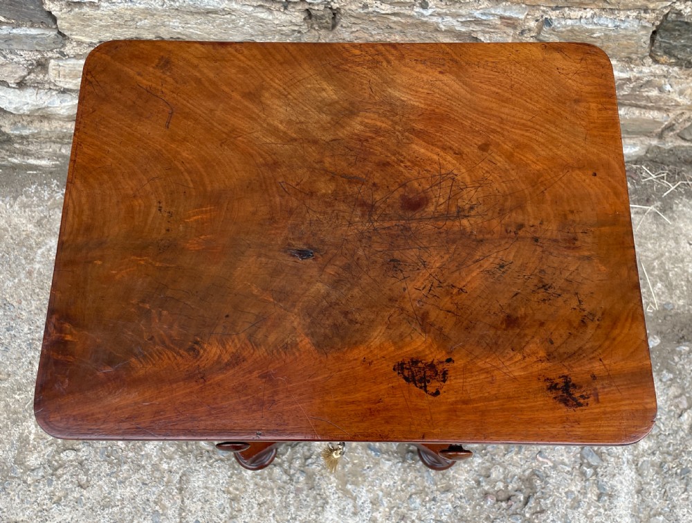 Regency Mahogany Work Table View XII