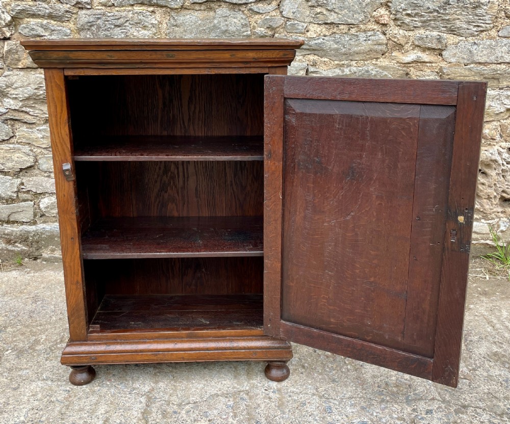 Antique Oak Cupboard View XIV