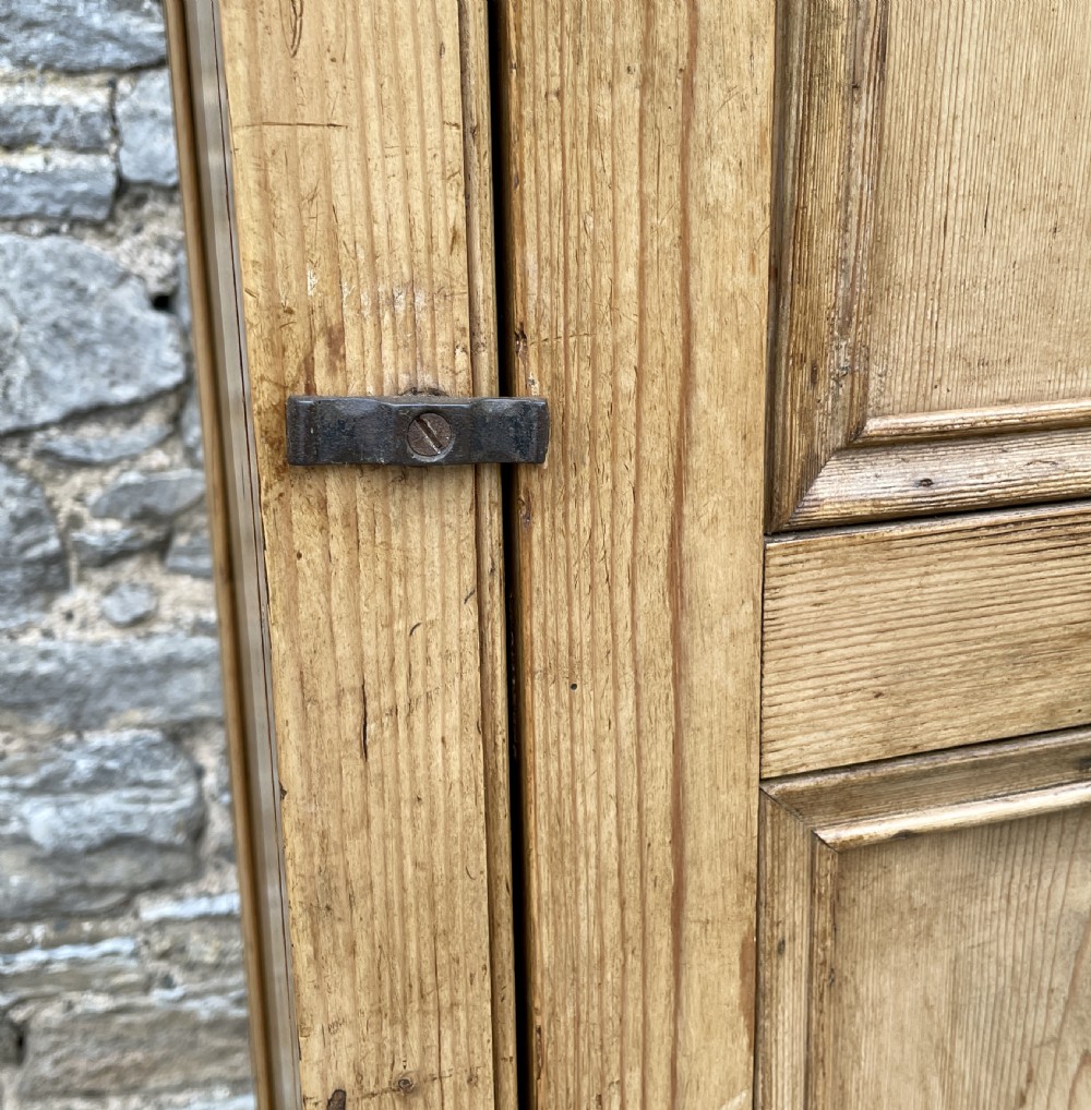 Antique Stripped Pine Larder Cupboard View XII
