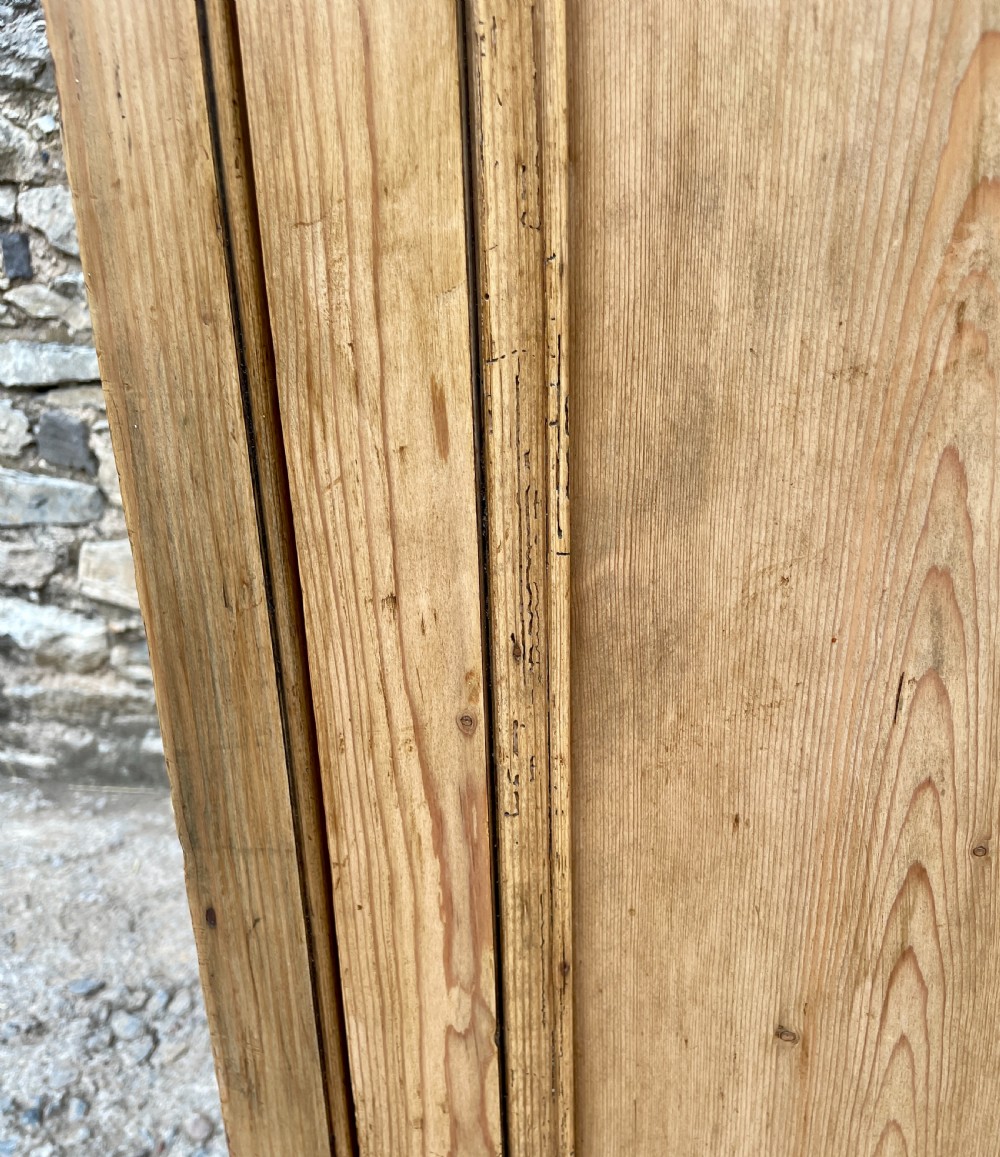 Antique Stripped Pine Larder Cupboard View XVI