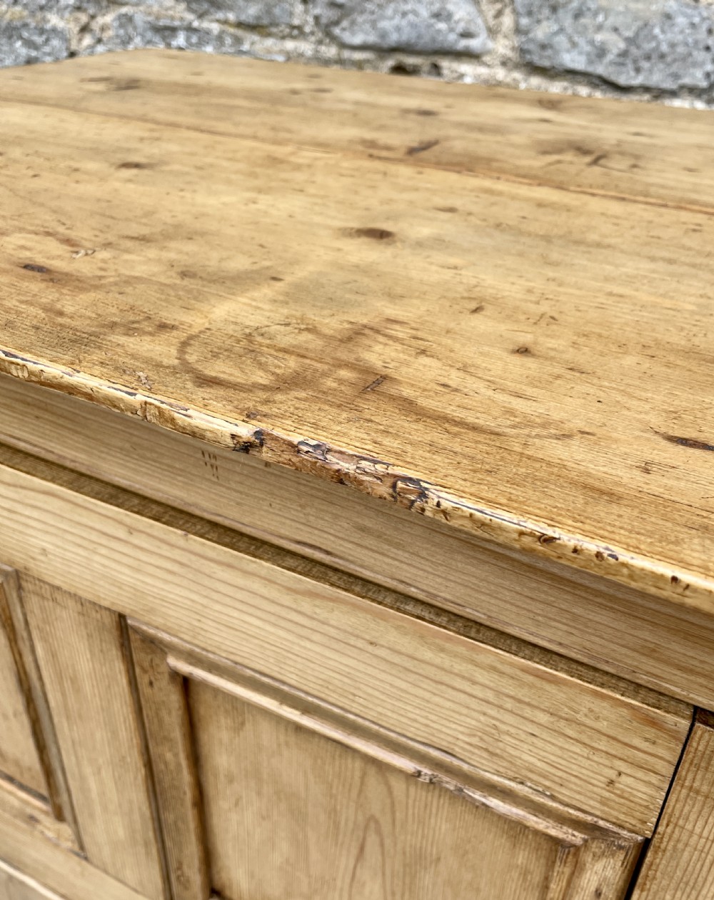 Antique Stripped Pine Larder Cupboard View XVII