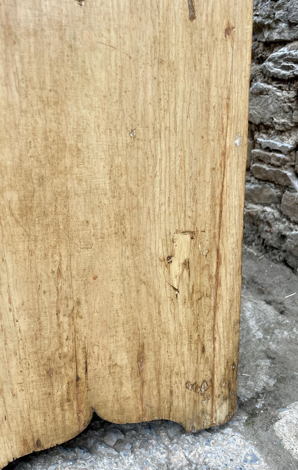 Large Antique Pine Cupboard View X