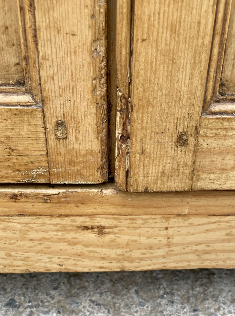 Large Antique Pine Cupboard View XI