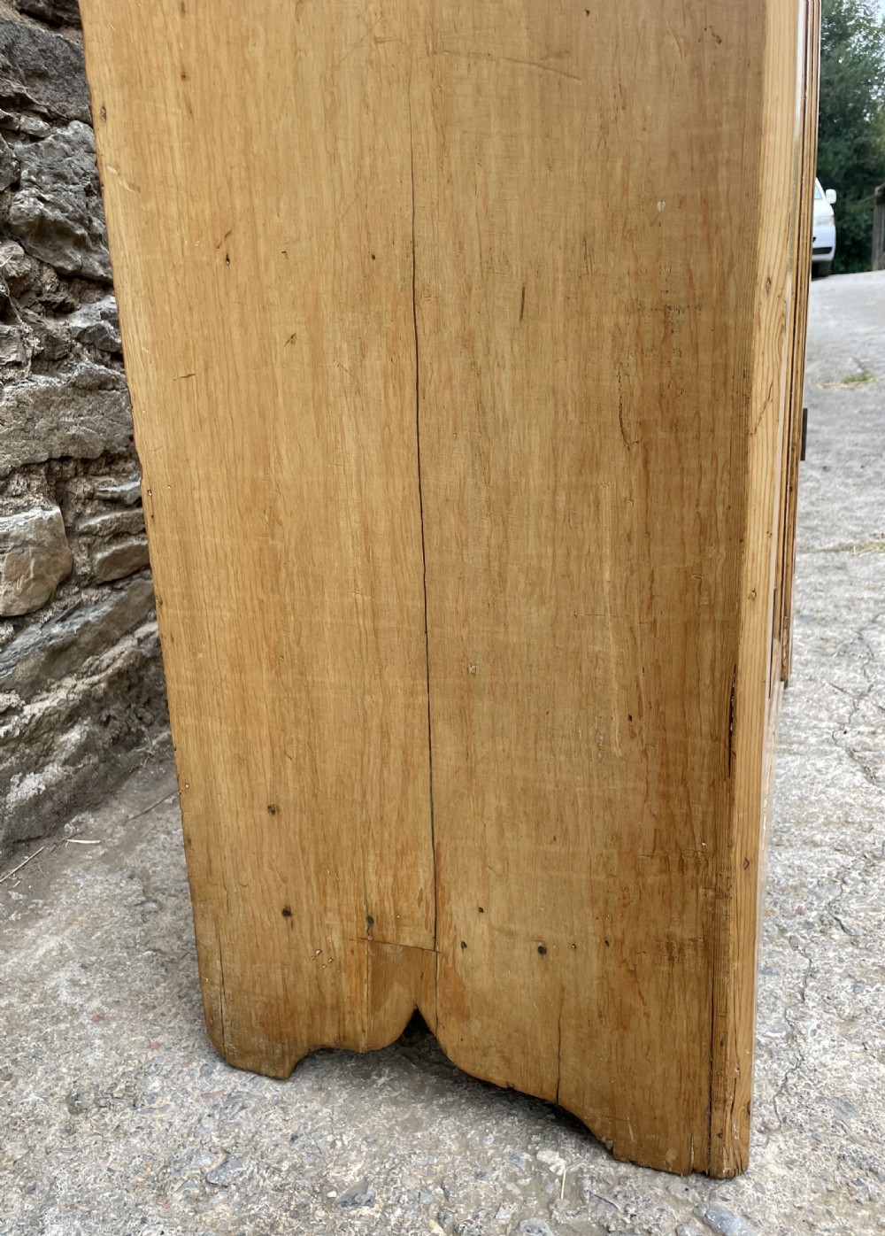 Large Antique Pine Cupboard View XIII