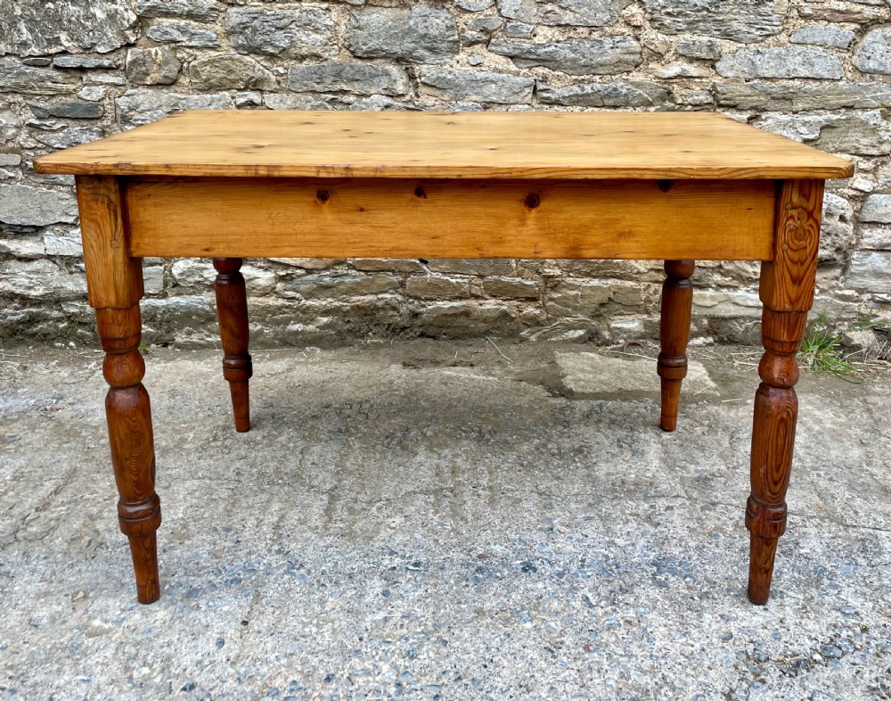 Victorian Pine Farmhouse Table View II