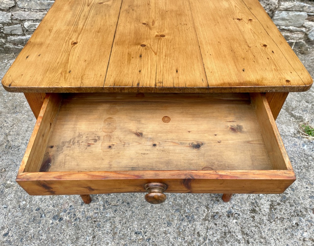 Victorian Pine Farmhouse Table View VIII