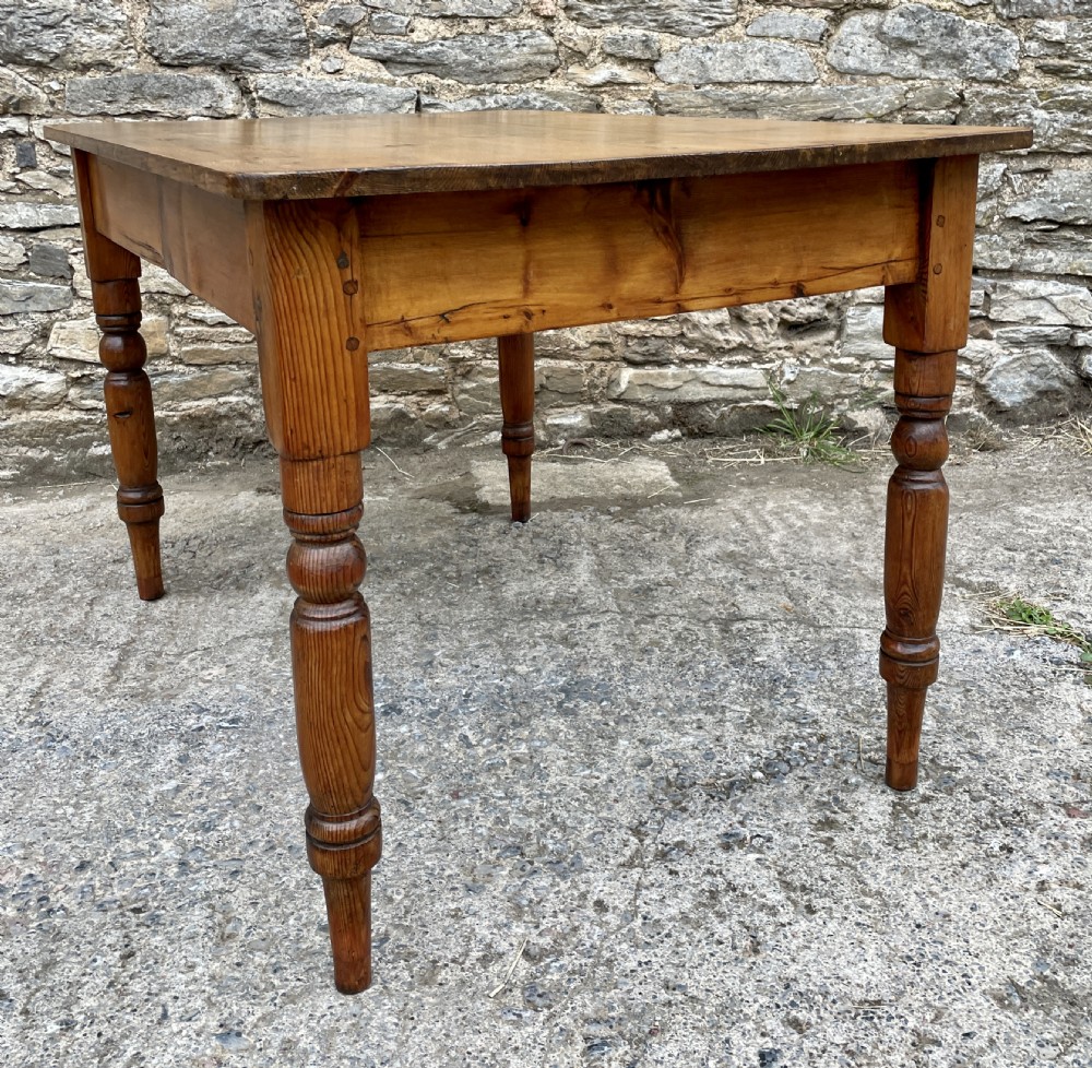 Victorian Pine Farmhouse Table View XVI