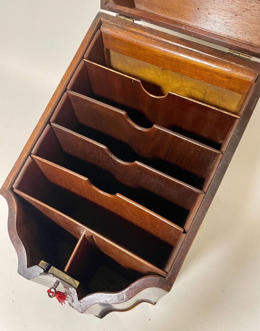Georgian Mahogany Knife Box View XII