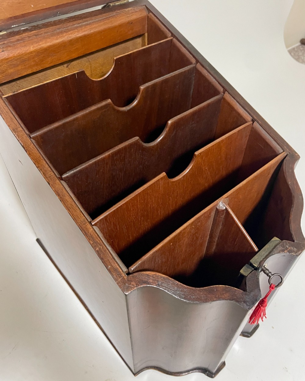 Georgian Mahogany Knife Box View XIII