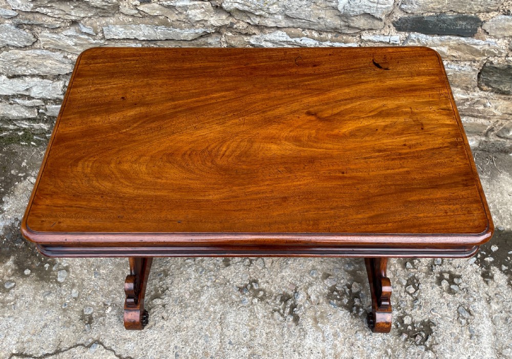Regency Mahogany Console Table View IV