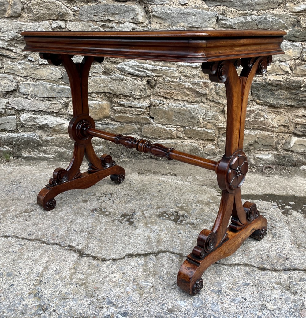 Regency Mahogany Console Table View X