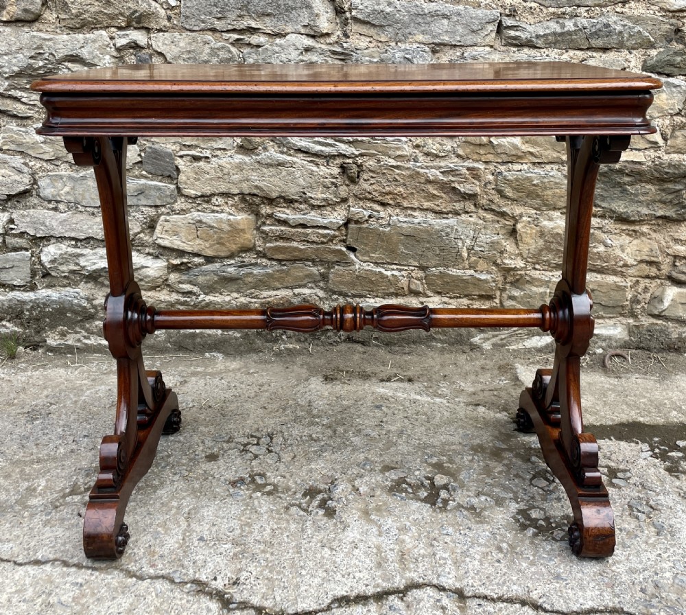 Regency Mahogany Console Table View XVI