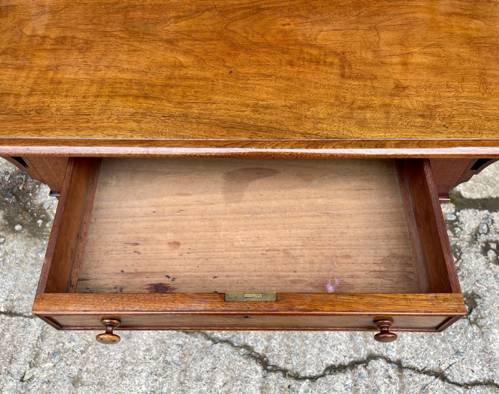Victorian Walnut Writing Table View VI