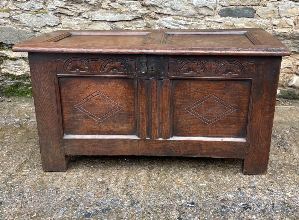 18th Century Oak Coffer