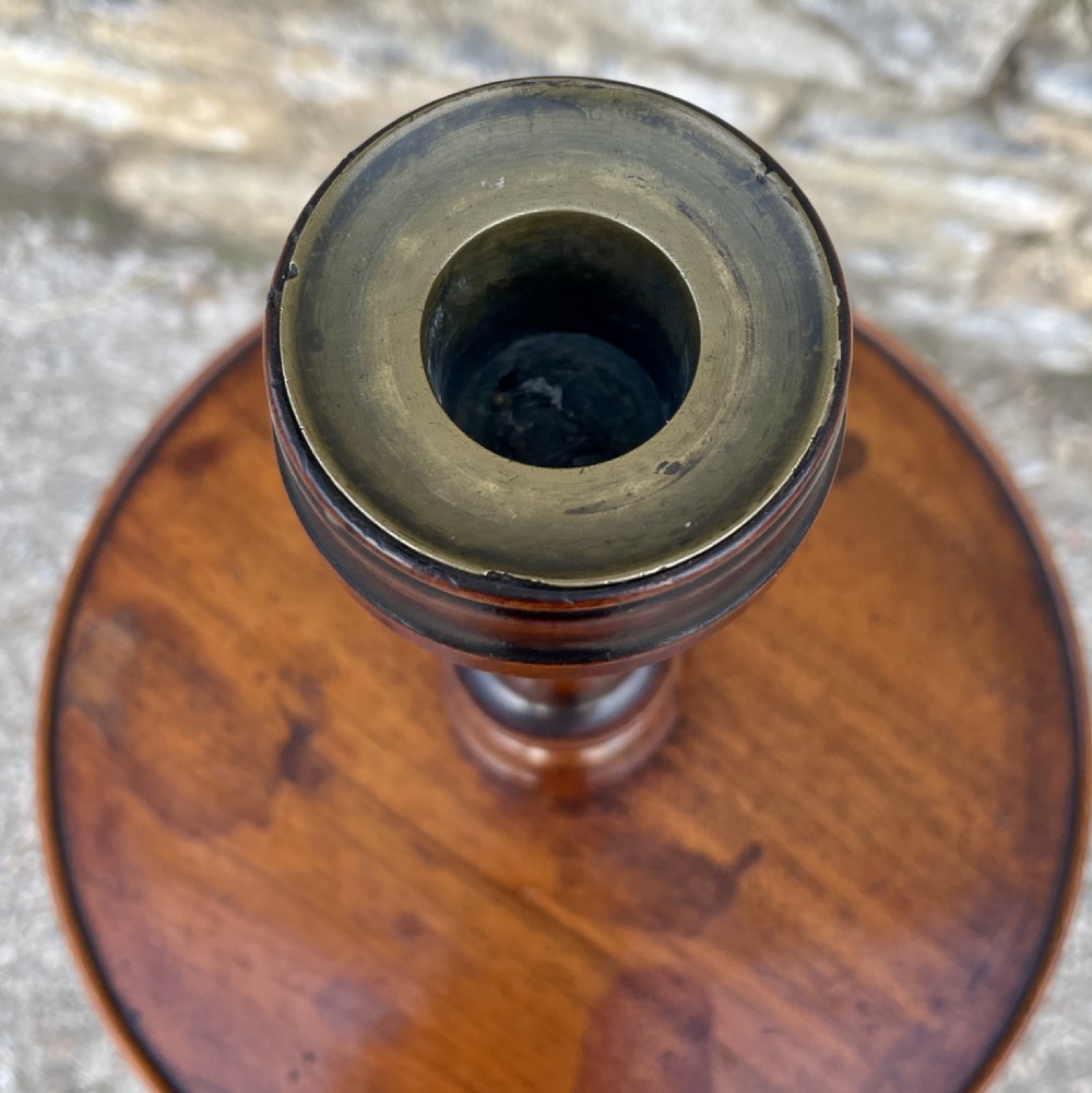 Victorian Mahogany Candle Stand View VI
