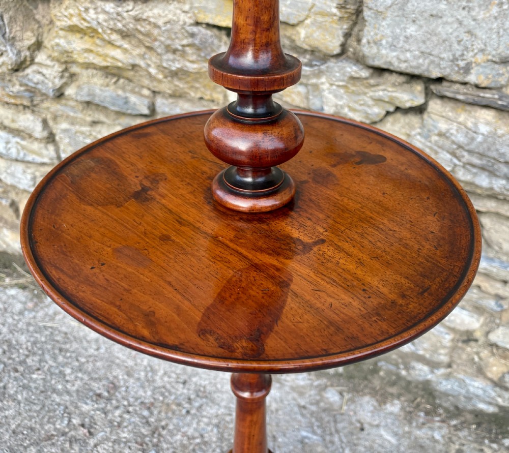 Victorian Mahogany Candle Stand View XIII
