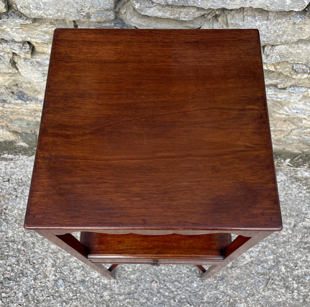 Georgian Mahogany Washstand View VII