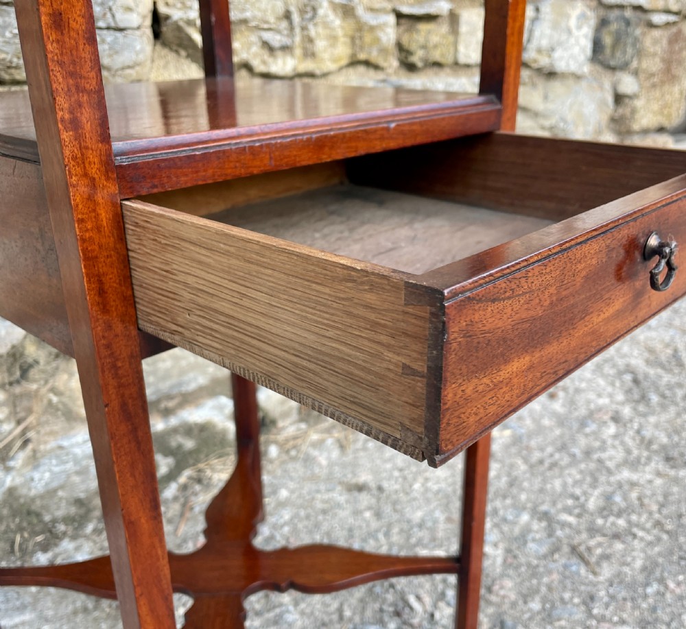 Georgian Mahogany Washstand View IX