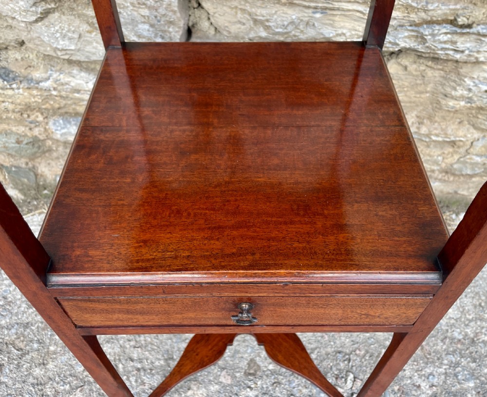 Georgian Mahogany Washstand View XVI