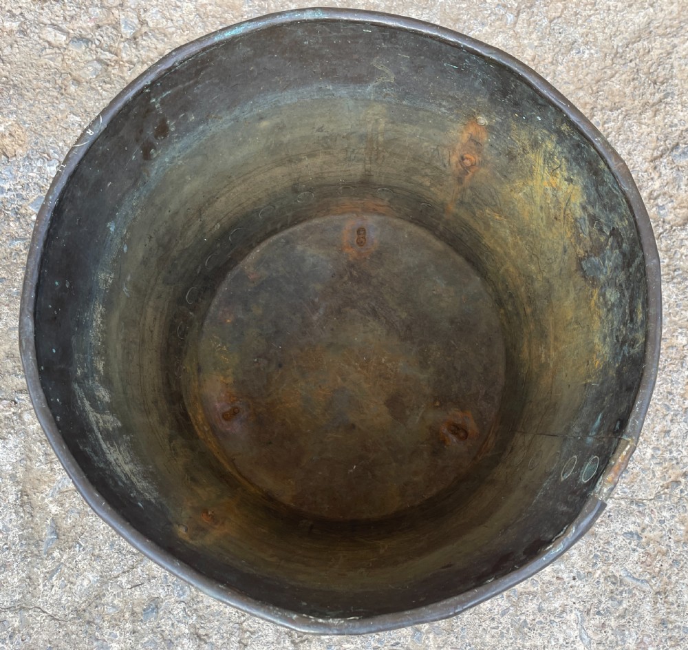 Victorian Verdigris Riveted Copper View XII