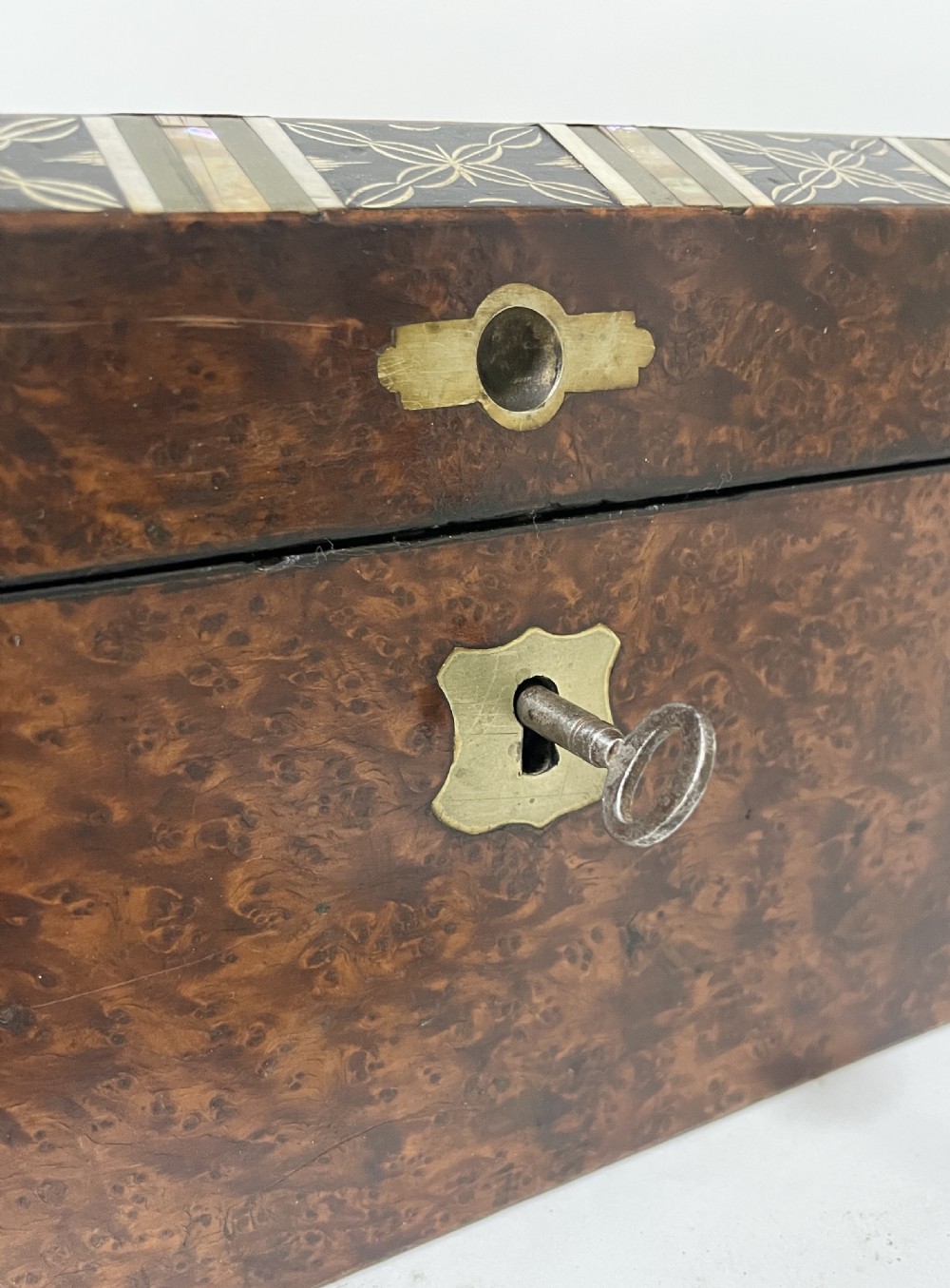 Antique Inlaid Writing Slope View VII
