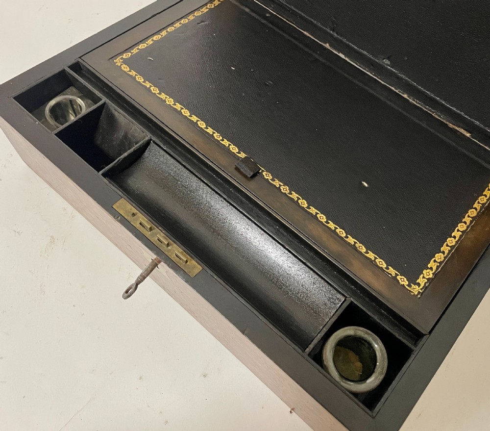 Antique Inlaid Writing Slope View XV