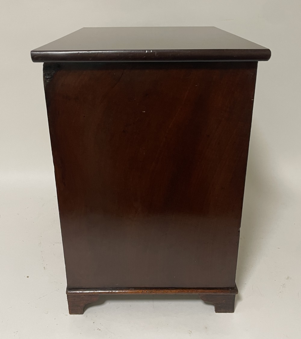 Antique Mahogany Collector's Chest View X
