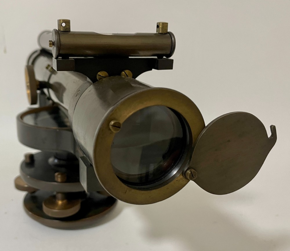 Antique Surveyor's Theodolite View XII
