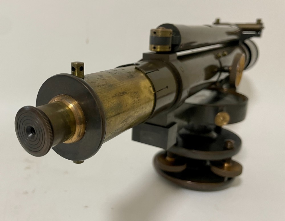 Antique Surveyor's Theodolite View XV