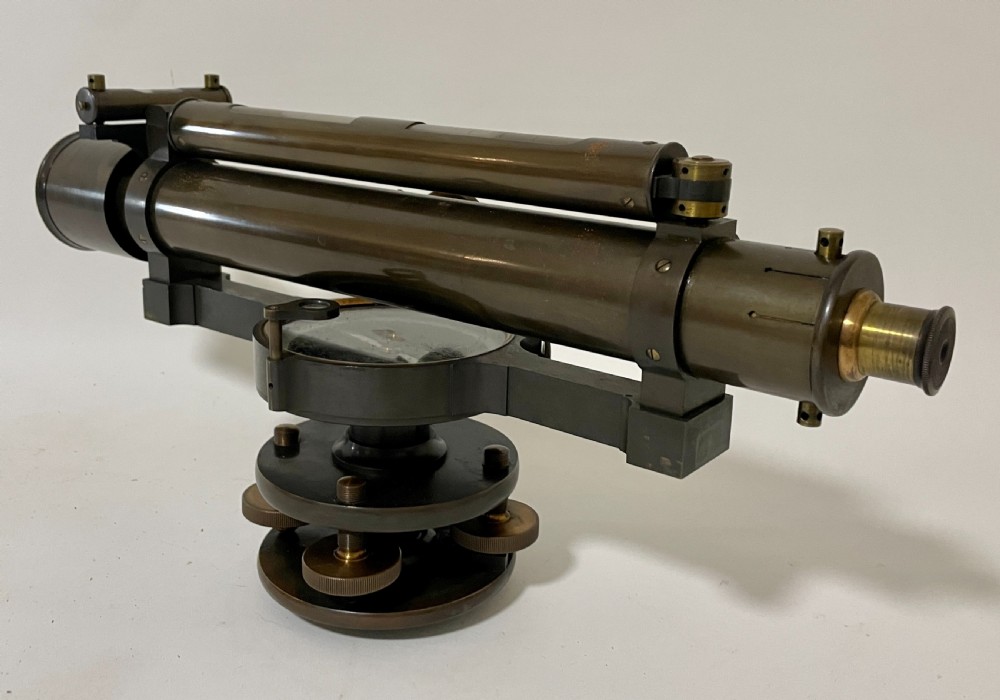 Antique Surveyor's Theodolite View XVI