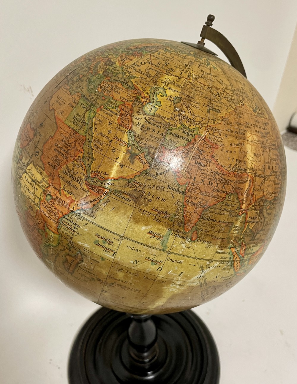 Antique Geographia Terrestrial Globe View VI