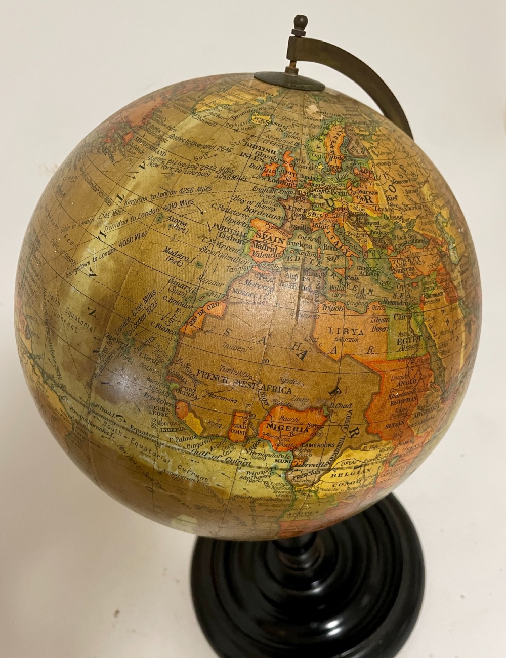 Antique Geographia Terrestrial Globe View VII