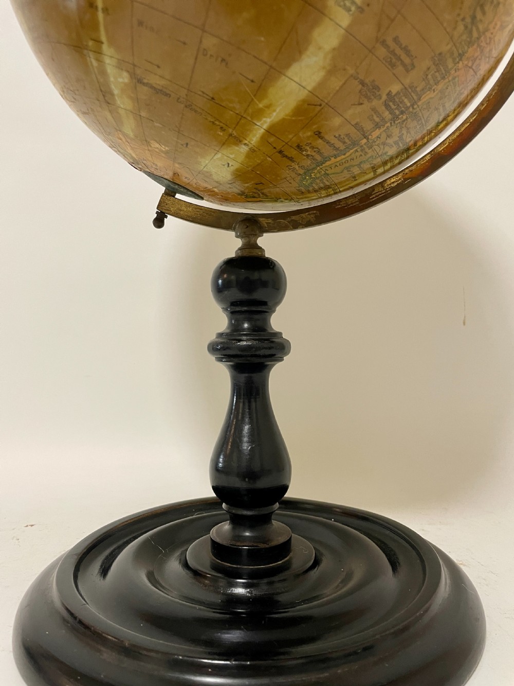 Antique Geographia Terrestrial Globe View XI