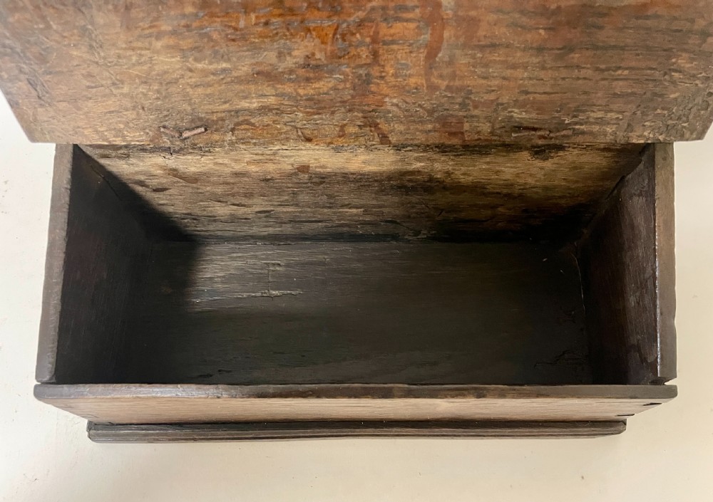 Georgian Oak Candle Box View III