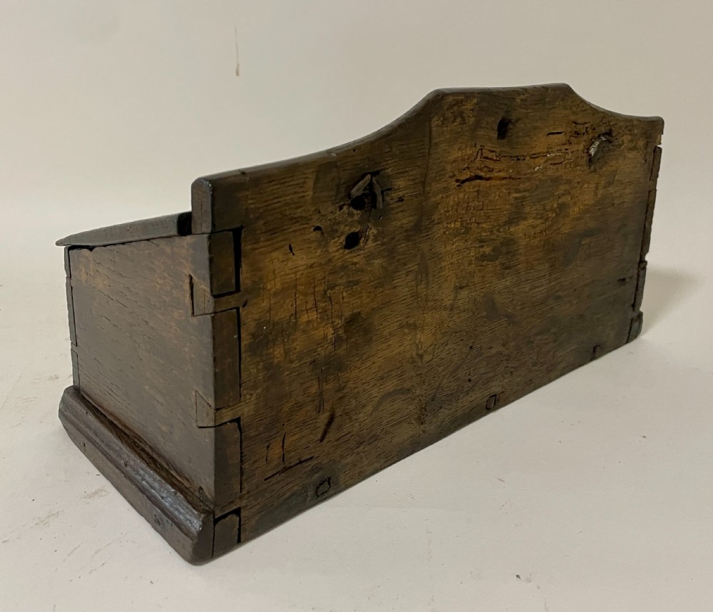 Georgian Oak Candle Box View VI
