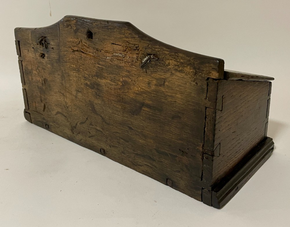 Georgian Oak Candle Box View IX